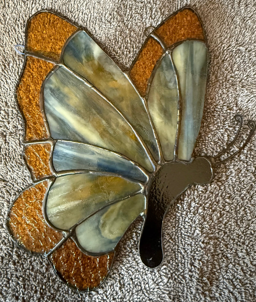 SG Brown/Gold Butterfly