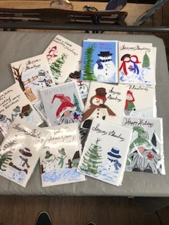 Cards - Aileen Grams Christmas (Originals)