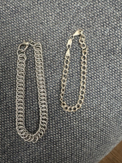 Sterling Chain Bracelets