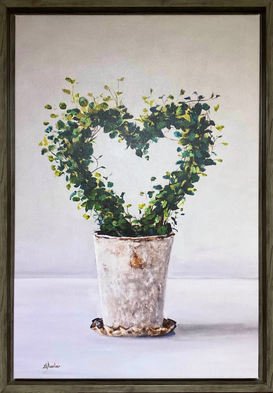 Heart Shaped Potted Plant