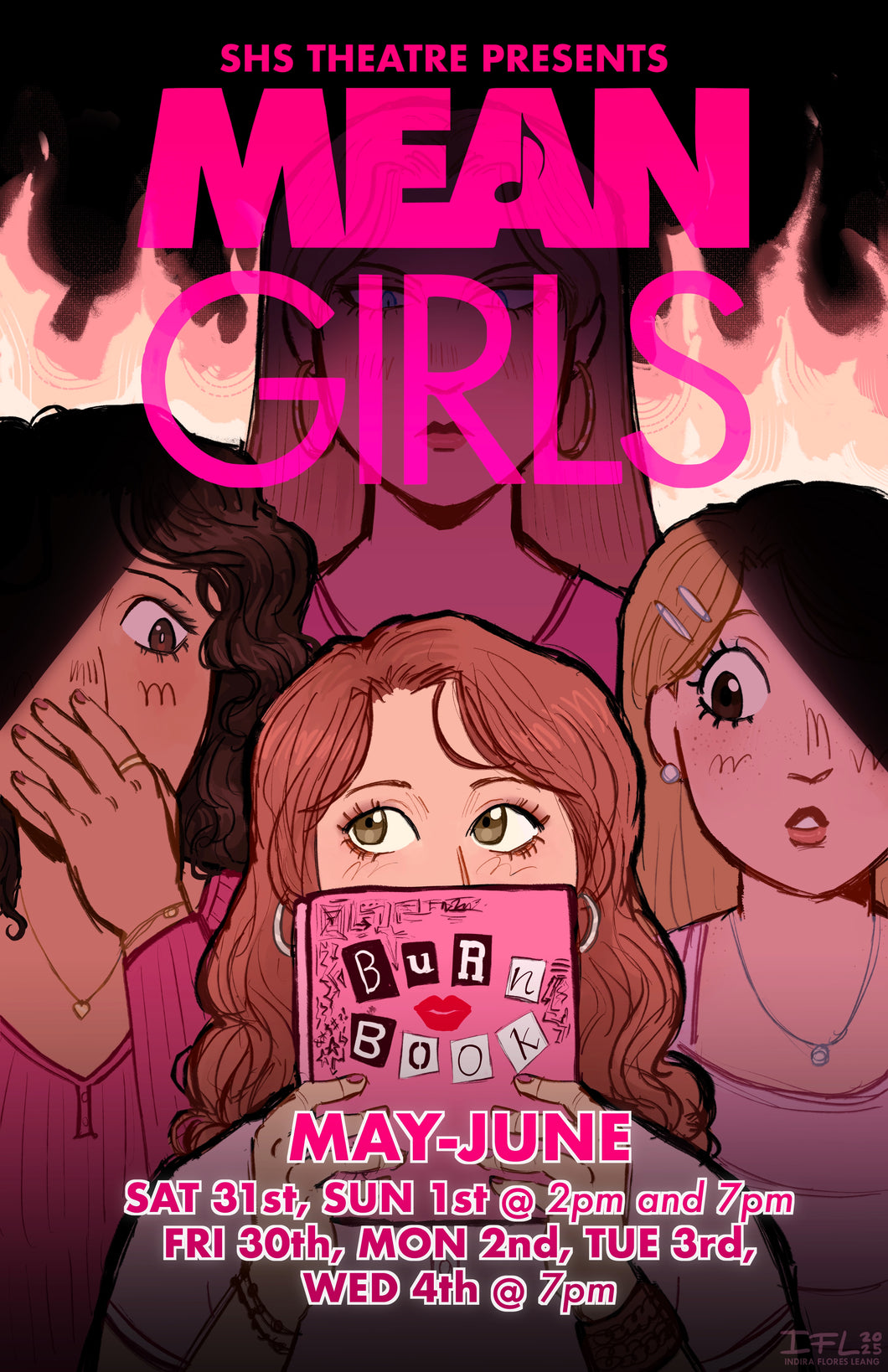 Mean Girls  Sun June 1st 2pm - NO Exchanges Online Purchases Pickup at Show