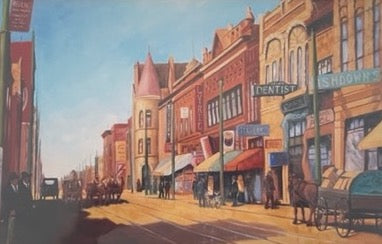 8th Ave Calgary 1903 - Print