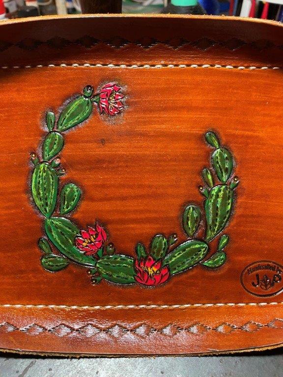 Cactus Blossoms Jewelry Tray